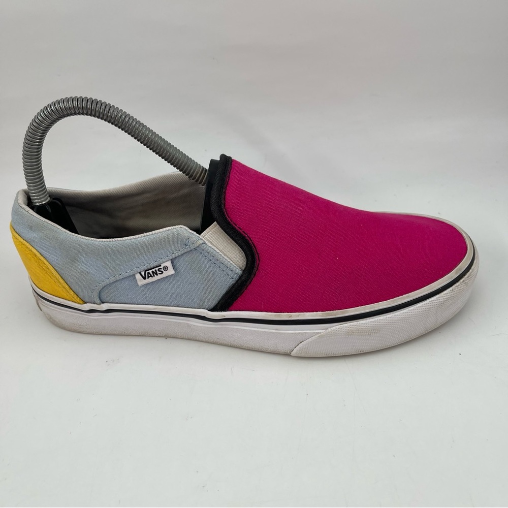 Vans Women’s OTW Asher - 7.5 - Colorblock Slip-on Casual Low Top Skateboard Shoe